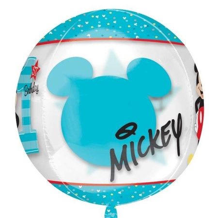 BALON FOLIOWY 40cm KULA MYSZKA MICKEY