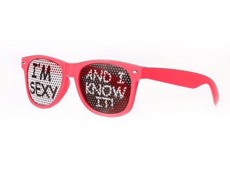OKULARY I'M SEXY AND I KNOW IT!