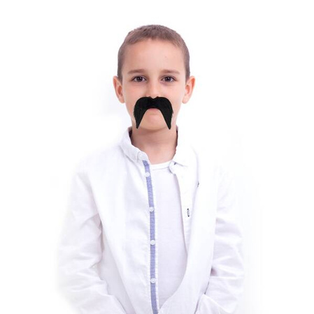 SZTUCZNE WĄSY MEKSYKANIN CZARNE 