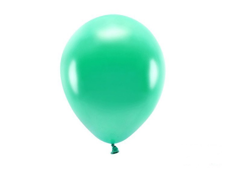 BALONY ECO 26 CM METALIZOWANE ZIELONE