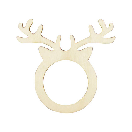 ŚWIĄTECZNE OBRĄCZKI NA SERWETKI RENIFER 