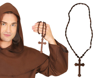 BRĄZOWY RÓŻANIEC 40 CM