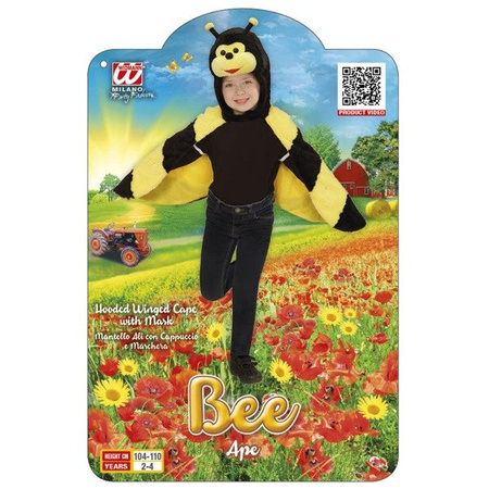 PELERYNA DZIECIĘCA PSZCZÓŁKA OWAD