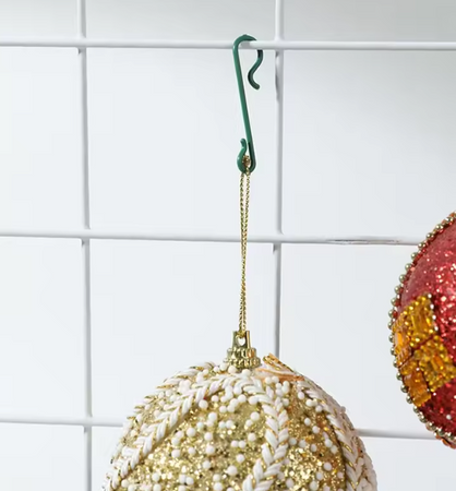 HACZYKI PLASTIKOWE DO BOMBEK 30 SZT ZIELONE ŚWIĘTA