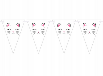 BANER FLAGI KOTEK 500 CM