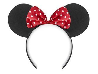 OPASKA USZY MYSZKI Z KOKARDĄ