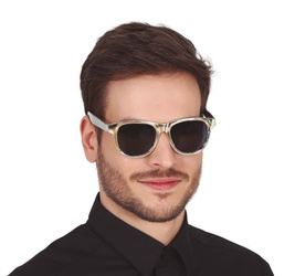 SREBRNE OKULARY PRZECIWSŁONECZNE