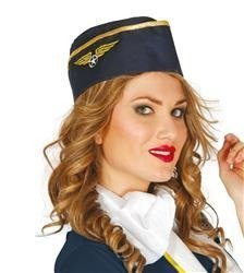 CZAPKA STEWARDESSY GRANATOWA