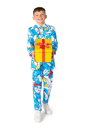 GARNITUR CHŁOPIĘCY SMERFY OPPOSUITS 