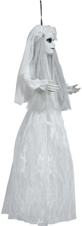 ZWISAJĄCA MARTWA PANNA MŁODA 50 CM HALLOWEEN