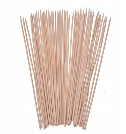  PATYCZKI DO SZASZŁYKÓW DREWNIANE 20 CM 20 SZT