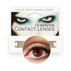 SOCZEWKI ROCZNE CZERWONE ŻYŁY WAMPIRA