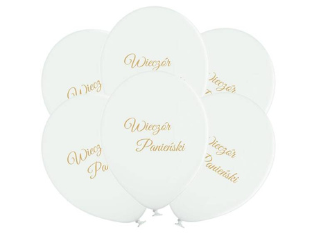 BALONY LATEKSOWE WIECZÓR PANIEŃSKI 50 SZT