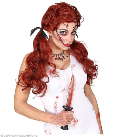 PERUKA MORDERCZA LALKA