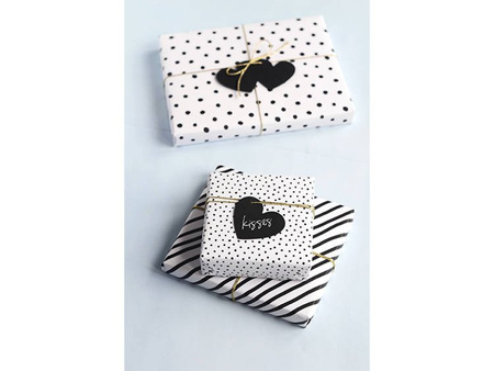 Zawieszki do prezentów Serce (1 op. / 6 szt.)