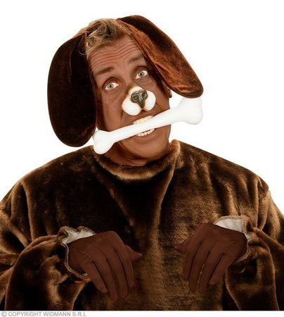 RĘKAWICZKI BRĄZOWE