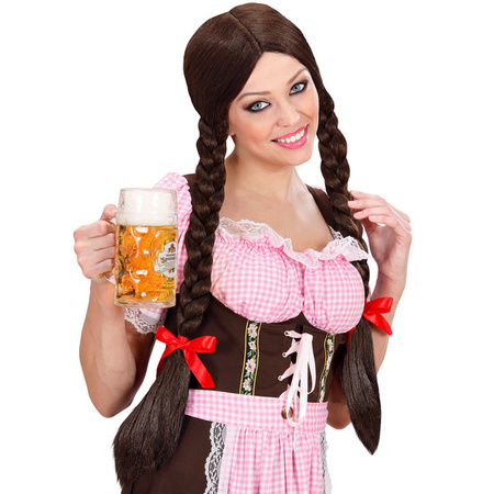 PERUKA GÓRALKA GRETA BRĄZ