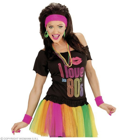 ZESTAW RÓŻOWYCH OPASEK ŚCIĄGACZY LATA 80 