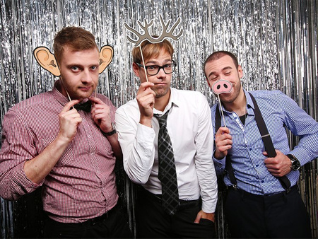 KARTECZKI NA PATYKU JELEŃ, ŚWINKA, USZY