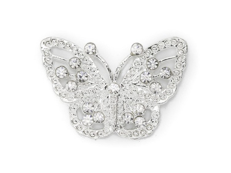 APLIKACJA OZDOBNA MAŁE MOTYLE 20 X 30 MM 2 SZT