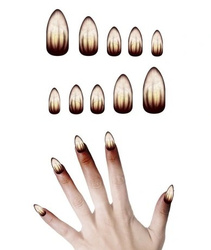 SZTUCZNE PAZNOKCIE WILKOŁAK DEMON