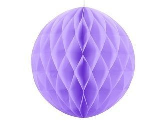 KULA BIBUŁOWA LILIOWY 30 CM