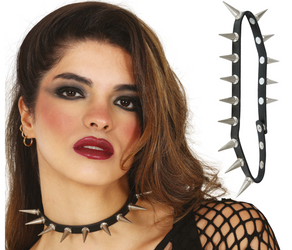 NASZYJNIK CHOKER Z KOLCAMI