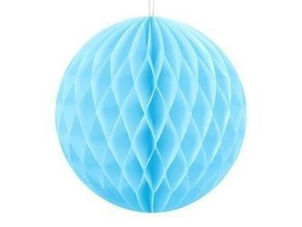 KULA BIBUŁOWA 10CM BŁĘKIT