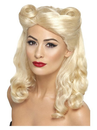 PERUKA BLOND PIN UP LATA 40