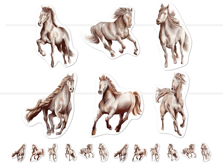 GIRLANDA URODZINOWA KONIKI 5 M 1 SZT