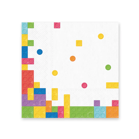 SERWETKI KLOCKI 33 X 33 CM