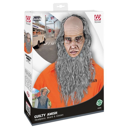 ZESTAW AMISZA 3 ELEMENTY AMISZE SIWY