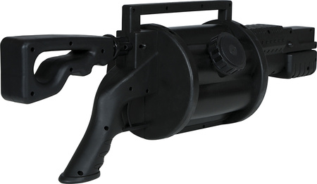 DUŻA ZABAWKOWA BROŃ CZARNA 60 CM