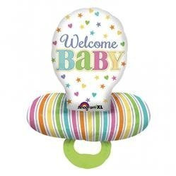 BALON FOLIOWY 55cm x 73 cm, WELCOME BABY-SMOCZEK