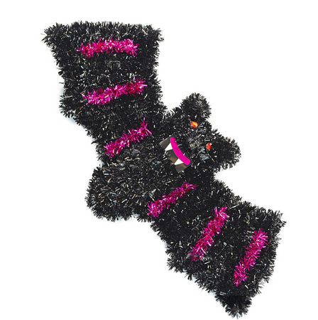 NIETOPERZ DEKORACJA HALLOWEENOWA 46X16 CM