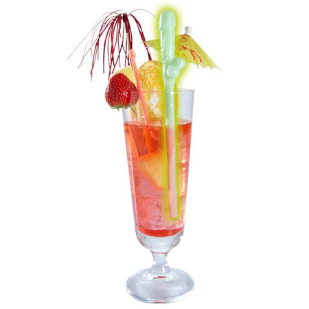 SŁOMKI PENISKI ŚWIECĄCE W CIEMNOŚCI