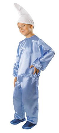 Strój chłopięcy niebieski skrzat 