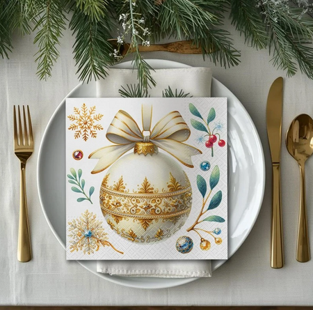 SERWETKI PAPIEROWE BOMBKA 20 SZT 