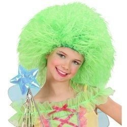 PERUKA DZIECIĘCA ZIELONA WRÓŻKA