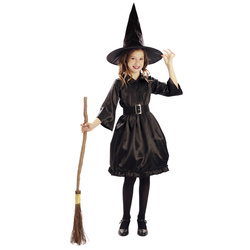 STRÓJ DZIECIĘCY CZARNA CZAROWNICA