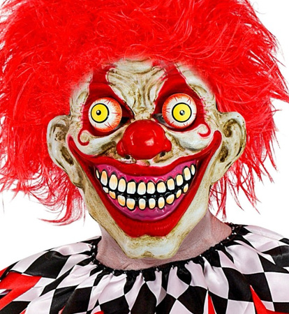 MASKA HALLOWEENOWA KLAUN Z HORRORU