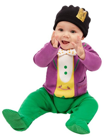 Roald Dahl Willy Wonka Baby Costume, Purple