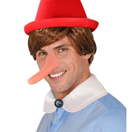 DŁUGI NOS DREWNIANY KŁAMCA