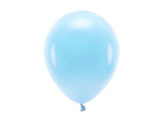 BALONY ECO 26 CM PASTELOWE BŁĘKITNE 100 SZT
