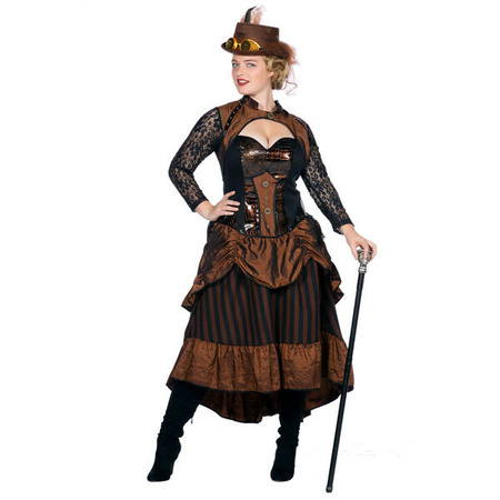 STRÓJ DAMSKI STEAMPUNK 