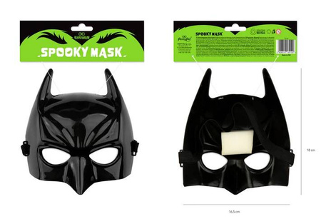MASKA HALLOWEEN CZŁOWIEK NIETOPERZ 18x16,5 CM