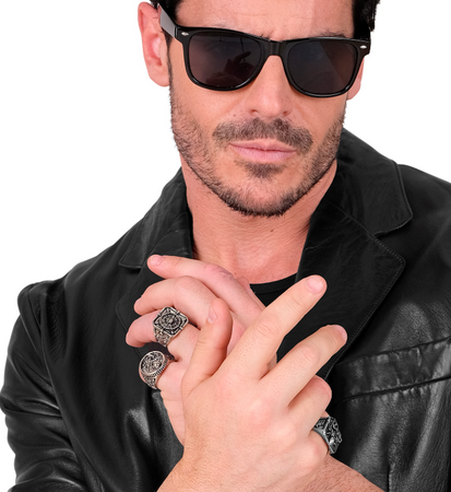 ZESTAW PIERŚCIONKÓW PIRACKICH