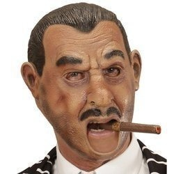 MASKA LATEKSOWA GANGSTERA RETRO