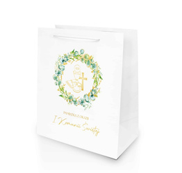 TORBA PREZENTOWA PIERWSZA KOMUNIA  20 X 23 X 10 CM