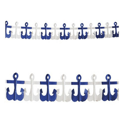 GIRLANDA W KSZTAŁCIE KOTWICY